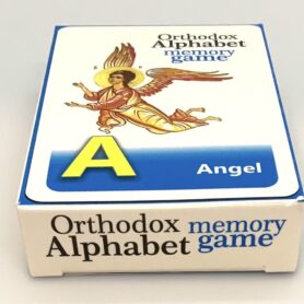 Orthodox Alphabet Matching Card Game