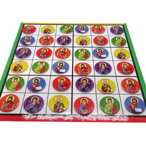 Board Game Color Sudoku with Icons
