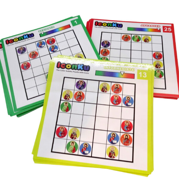 Board Game Color Sudoku with Icons